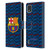 FC Barcelona Crest Patterns Barca Leather Book Wallet Case Cover For Nokia C2 2nd Edition