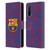 FC Barcelona Crest Patterns Glitch Leather Book Wallet Case Cover For OnePlus Nord CE 5G