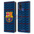 FC Barcelona Crest Patterns Barca Leather Book Wallet Case Cover For Samsung Galaxy A21s (2020)