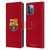 FC Barcelona Crest Red Leather Book Wallet Case Cover For Apple iPhone 12 Pro Max