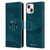 FC Barcelona Crest Black Leather Book Wallet Case Cover For Apple iPhone 13