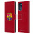 FC Barcelona Crest Red Leather Book Wallet Case Cover For Motorola Moto G (2022)
