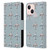 Pepino De Mar Patterns 2 Airplane Leather Book Wallet Case Cover For Apple iPhone 13 Mini