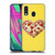 Pepino De Mar Foods Heart Pizza Soft Gel Case for Samsung Galaxy A40 (2019)