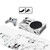 Juventus Football Club Art White Marble Vinyl Sticker Skin Decal Cover for Microsoft Series S Console & Controller