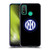 Fc Internazionale Milano Badge Logo On Black Soft Gel Case for Huawei P Smart (2020)