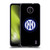 Fc Internazionale Milano Badge Logo On Black Soft Gel Case for Nokia C10 / C20