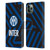 Fc Internazionale Milano Patterns Abstract 1 Leather Book Wallet Case Cover For Apple iPhone 11 Pro Max