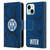 Fc Internazionale Milano Patterns Snake Leather Book Wallet Case Cover For Apple iPhone 13 Mini