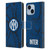 Fc Internazionale Milano Patterns Snake Leather Book Wallet Case Cover For Apple iPhone 14 Plus