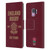 England Rugby Union 150th Anniversary Red Leather Book Wallet Case Cover For Samsung Galaxy S9