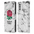 England Rugby Union Marble White Leather Book Wallet Case Cover For Motorola Moto G52