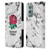 England Rugby Union Marble White Leather Book Wallet Case Cover For OnePlus 9