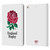 England Rugby Union 2016/17 The Rose Home Kit Leather Book Wallet Case Cover For Apple iPad 9.7 2017 / iPad 9.7 2018