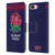 England Rugby Union 2016/17 The Rose Alternate Kit Leather Book Wallet Case Cover For Apple iPhone 7 Plus / iPhone 8 Plus