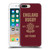 England Rugby Union 150th Anniversary Red Soft Gel Case for Apple iPhone 7 Plus / iPhone 8 Plus