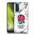 England Rugby Union Marble White Soft Gel Case for Huawei P Smart (2021)