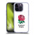 England Rugby Union 2016/17 The Rose Home Kit Soft Gel Case for Apple iPhone 14 Pro