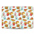 Micklyn Le Feuvre Patterns 2 Rainbow Fast Food Vinyl Sticker Skin Decal Cover for Apple MacBook Pro 16" A2485