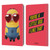 Minions Rise of Gru(2021) Valentines 2021 Heart Glasses Leather Book Wallet Case Cover For Amazon Kindle Paperwhite 1 / 2 / 3