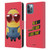 Minions Rise of Gru(2021) Valentines 2021 Heart Glasses Leather Book Wallet Case Cover For Apple iPhone 12 / iPhone 12 Pro