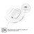 Me To You Classic Tatty Teddy Night Before Christmas Clear Hard Crystal Cover Case for Apple AirPods 1 1st Gen / 2 2nd Gen Charging Case