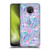 Micklyn Le Feuvre Florals Burst in Pink and Teal Soft Gel Case for Nokia G10