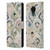 Micklyn Le Feuvre Marble Patterns Art Deco Tiles In Soft Pastels Leather Book Wallet Case Cover For Nokia C30