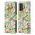 Micklyn Le Feuvre Patterns 2 Guinea Pigs And Daisies In Watercolour On Mint Leather Book Wallet Case Cover For Samsung Galaxy A13 (2022)