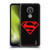 Superman DC Comics Logos Black And Red Soft Gel Case for Nokia C21