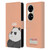 We Bare Bears Character Art Panda Leather Book Wallet Case Cover For Huawei P50 Pro