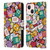 Adventure Time Graphics Pattern Leather Book Wallet Case Cover For Apple iPhone 13 Mini