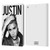 Justin Bieber Purpose Calendar Black And White Leather Book Wallet Case Cover For Apple iPad 10.2 2019/2020/2021