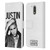 Justin Bieber Purpose Calendar Black And White Leather Book Wallet Case Cover For Motorola Moto G41