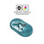 Brigid Ashwood Art Mix Dolphin Vinyl Sticker Skin Decal Cover for Samsung Galaxy Buds / Buds Plus