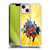 Justice League DC Comics Airbrushed Heroes Yellow Soft Gel Case for Apple iPhone 13
