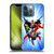 Justice League DC Comics Airbrushed Heroes Blue Purple Soft Gel Case for Apple iPhone 13 Pro