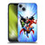 Justice League DC Comics Airbrushed Heroes Blue Purple Soft Gel Case for Apple iPhone 14 Plus