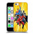 Justice League DC Comics Airbrushed Heroes Yellow Soft Gel Case for Apple iPhone 5c