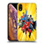 Justice League DC Comics Airbrushed Heroes Yellow Soft Gel Case for Apple iPhone XR