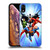 Justice League DC Comics Airbrushed Heroes Blue Purple Soft Gel Case for Apple iPhone XR