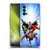 Justice League DC Comics Airbrushed Heroes Blue Purple Soft Gel Case for OPPO Reno 4 Pro 5G