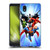 Justice League DC Comics Airbrushed Heroes Blue Purple Soft Gel Case for Samsung Galaxy A01 Core (2020)