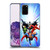 Justice League DC Comics Airbrushed Heroes Blue Purple Soft Gel Case for Samsung Galaxy S20+ / S20+ 5G