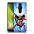 Justice League DC Comics Airbrushed Heroes Blue Purple Soft Gel Case for Sony Xperia Pro-I