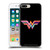 Justice League DC Comics Dark Electric Pop Icons Wonder Woman Soft Gel Case for Apple iPhone 7 Plus / iPhone 8 Plus