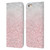 Nature Magick Rose Gold Marble Glitter Pink Sparkle 2 Leather Book Wallet Case Cover For Apple iPhone 6 Plus / iPhone 6s Plus