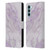 Nature Magick Marble Metallics Purple Leather Book Wallet Case Cover For Motorola Edge S30 / Moto G200 5G