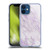 Nature Magick Marble Metallics Purple Soft Gel Case for Apple iPhone 12 Mini