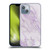 Nature Magick Marble Metallics Purple Soft Gel Case for Apple iPhone 14